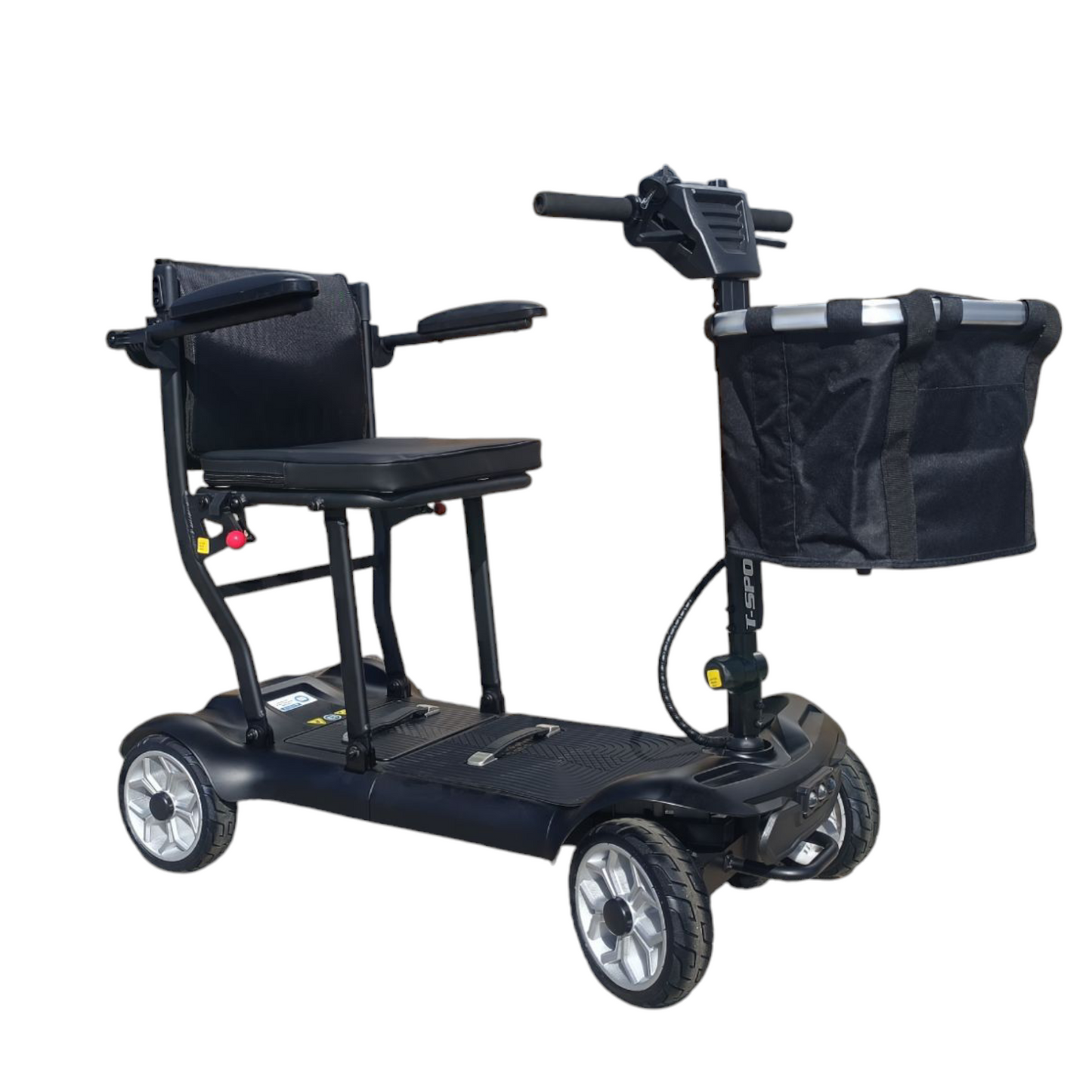 YL-985 Folding Mobility Scooter Great for Boot, Travel, Removeable Li-ion Battery 12 mile range