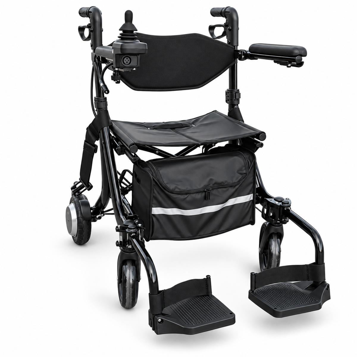 AirWalker Foldable Electric Rollator Powerchair, 500W, Removable Battery
