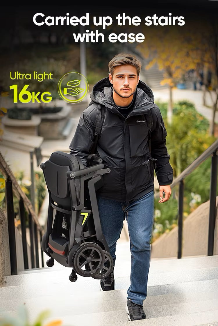 YL-985S Folding Mobility Scooter, Lightweight, 12 Mile Range