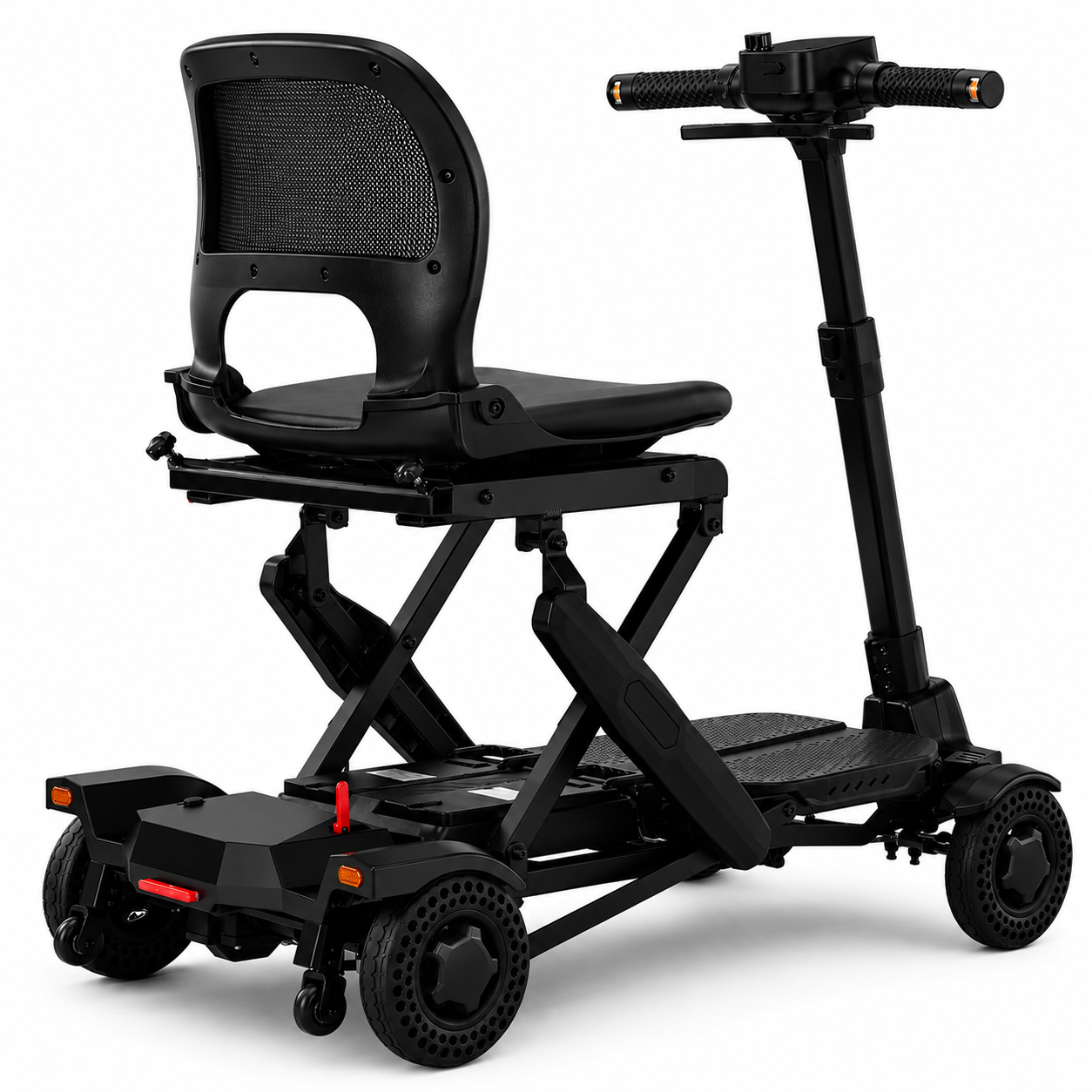 Explorer Auto Folding Mobility Scooter With Removable Battery 24kg, 12 Mile Range