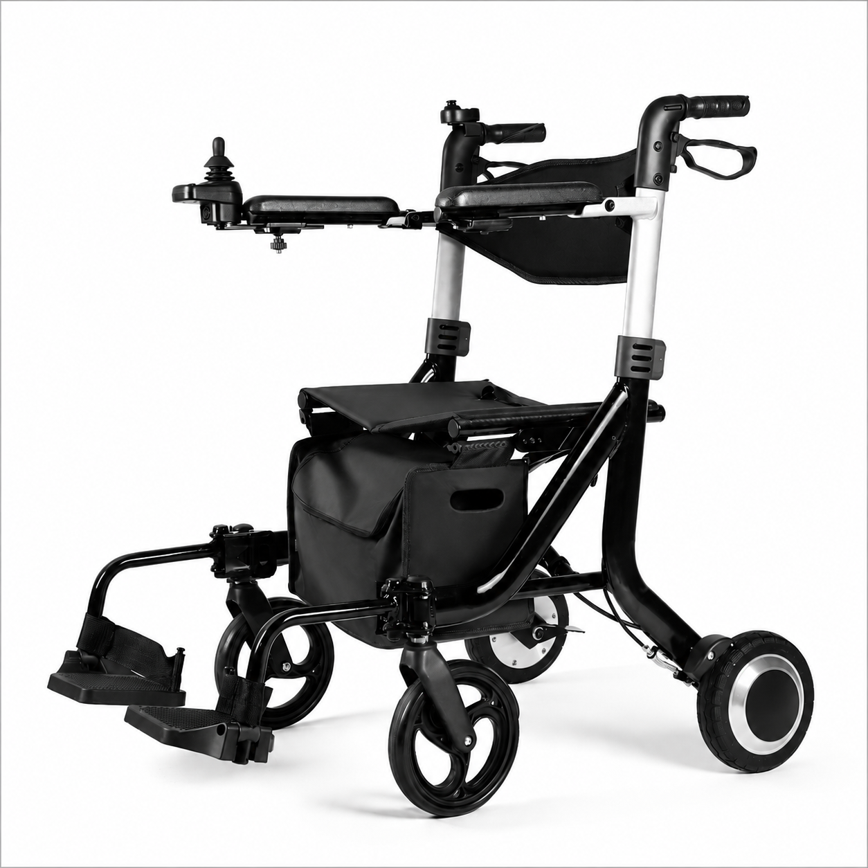 AirWalker Foldable Electric Rollator Powerchair, 500W, Removable Battery