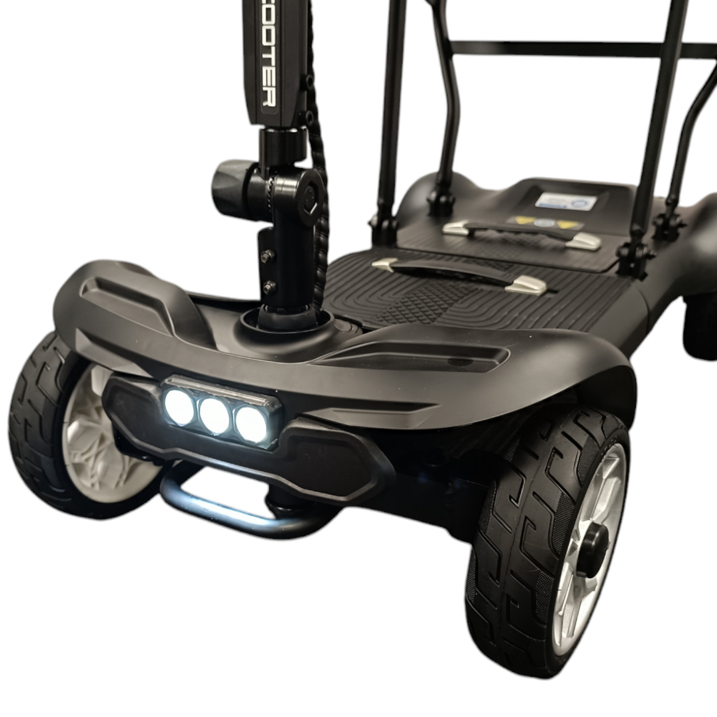 YL-985 Folding Mobility Scooter Great for Boot, Travel, Removeable Li-ion Battery 12 mile range
