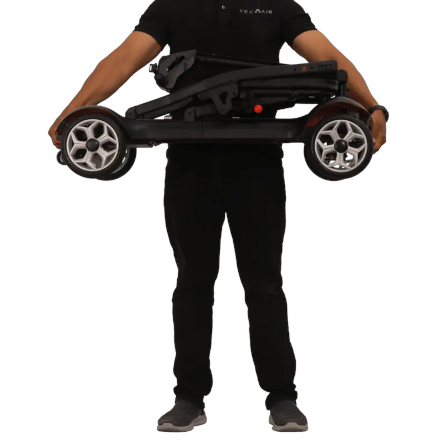 YL-985 Folding Mobility Scooter Great for Boot, Travel, Removeable Li-ion Battery 12 mile range