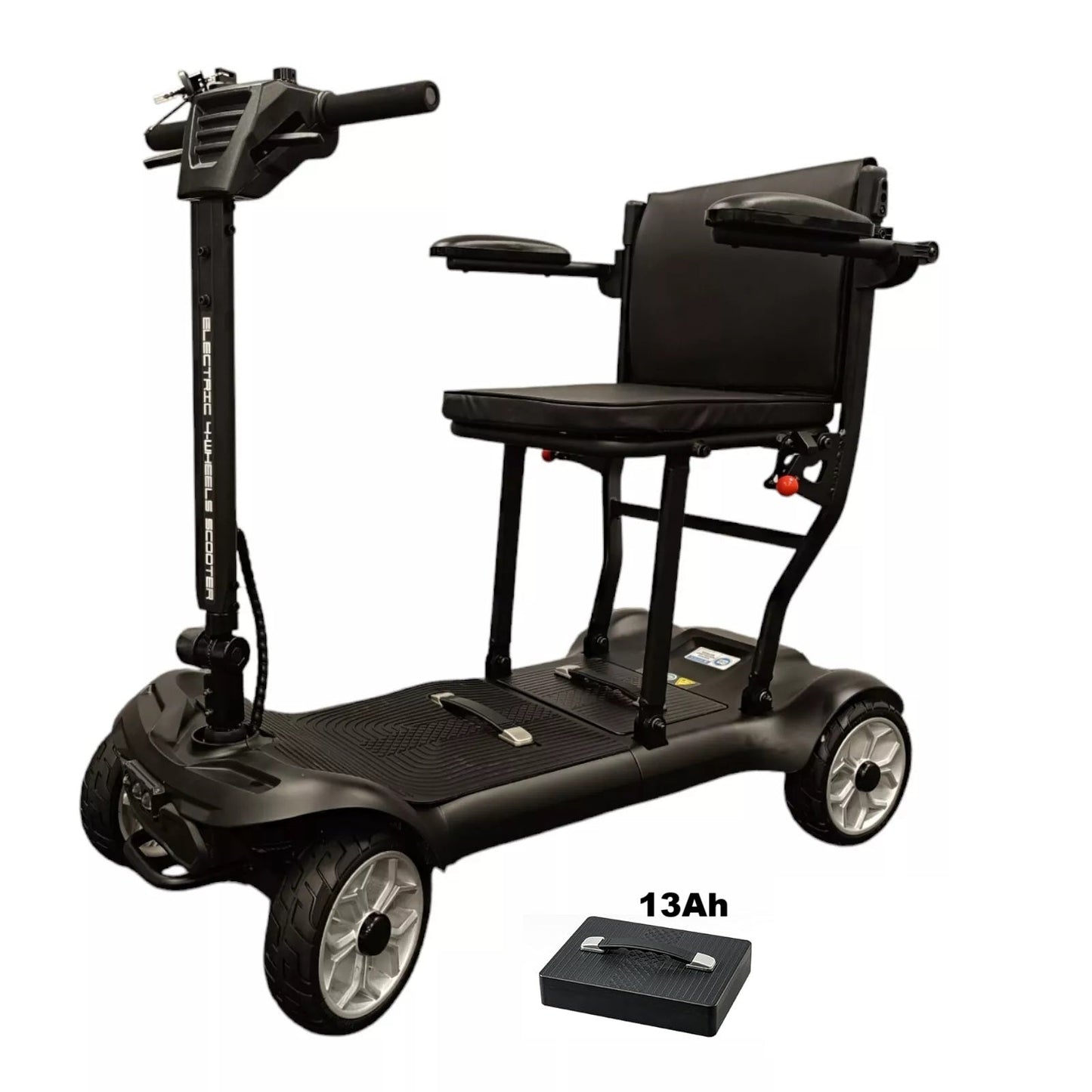 YL-985 Folding Mobility Scooter Great for Boot, Travel, Removeable Li-ion Battery 12 mile range