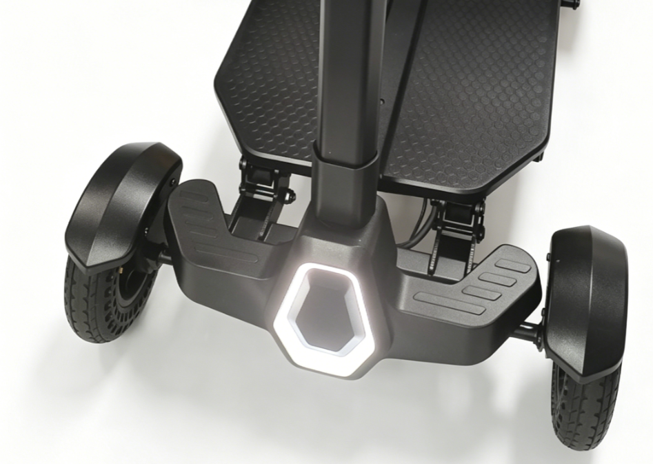 Explorer Auto Folding Mobility Scooter With Removable Battery 24kg, 12 Mile Range