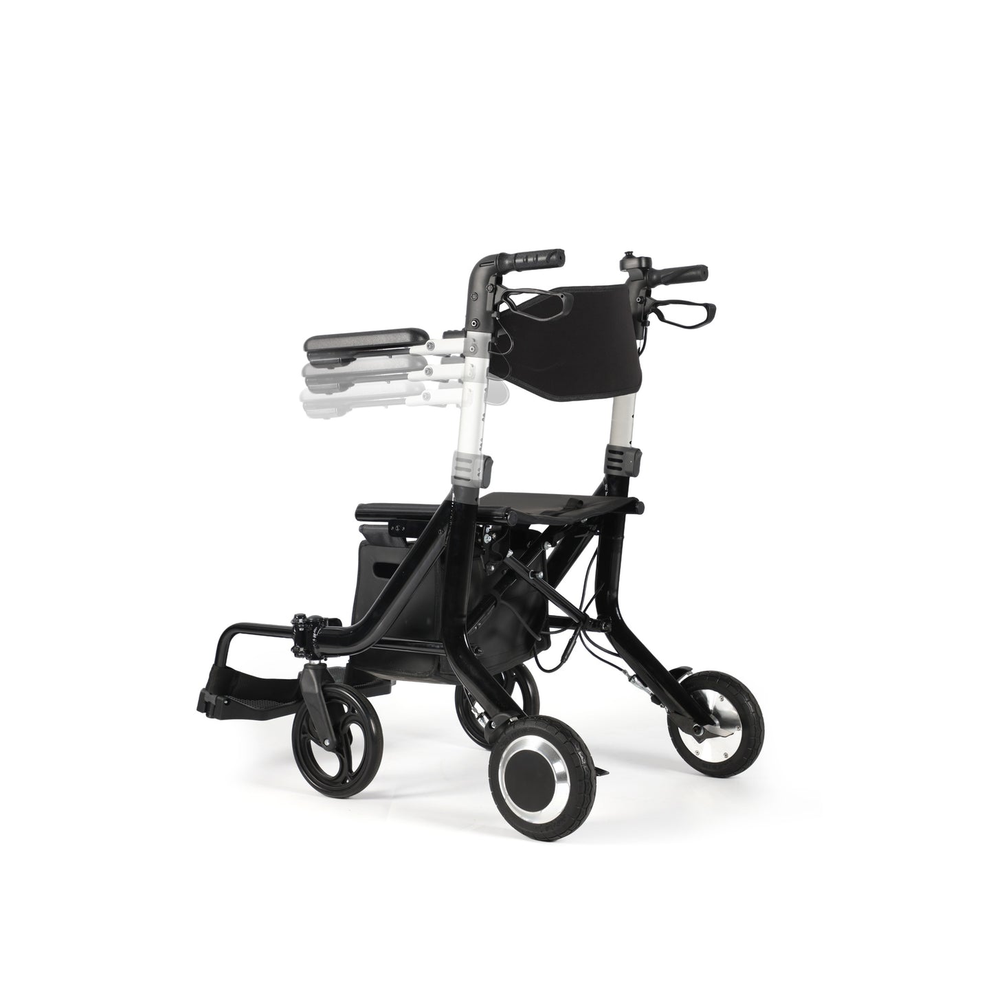 AirWalker Foldable Electric Rollator Powerchair, 500W, Removable Battery