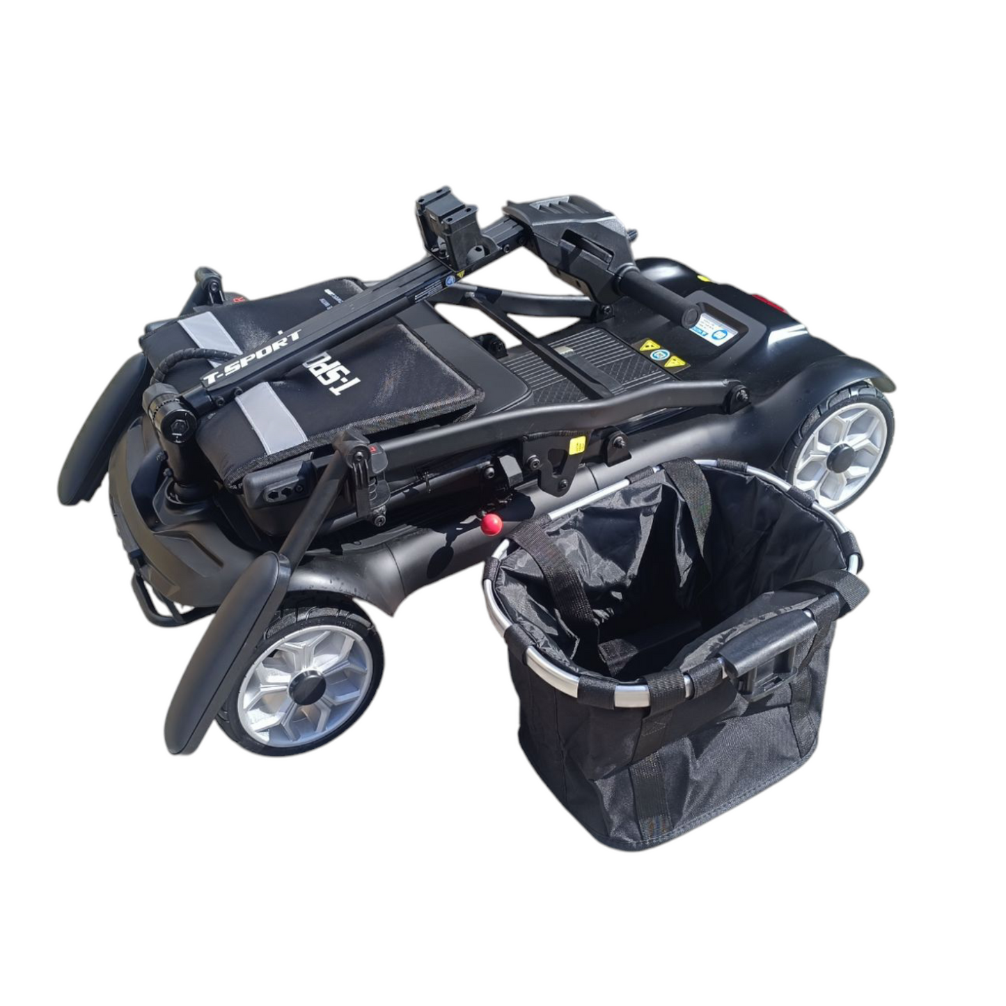 YL-985 Folding Mobility Scooter Great for Boot, Travel, Removeable Li-ion Battery 12 mile range