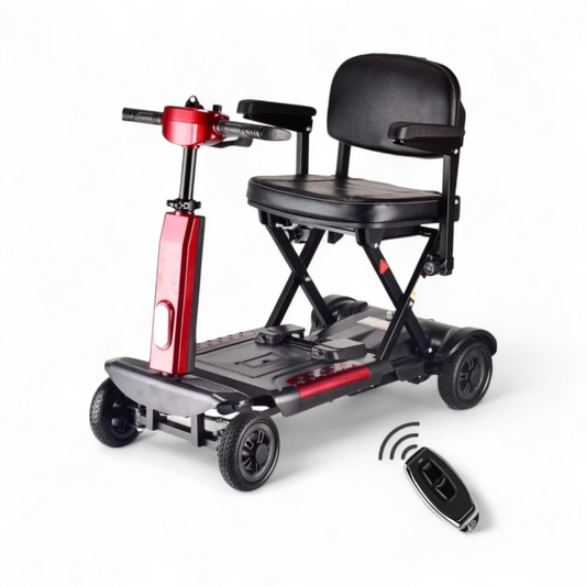 X5 Auto Folding Mobility Scooter With Removable Battery 24kg, 12 Mile Range