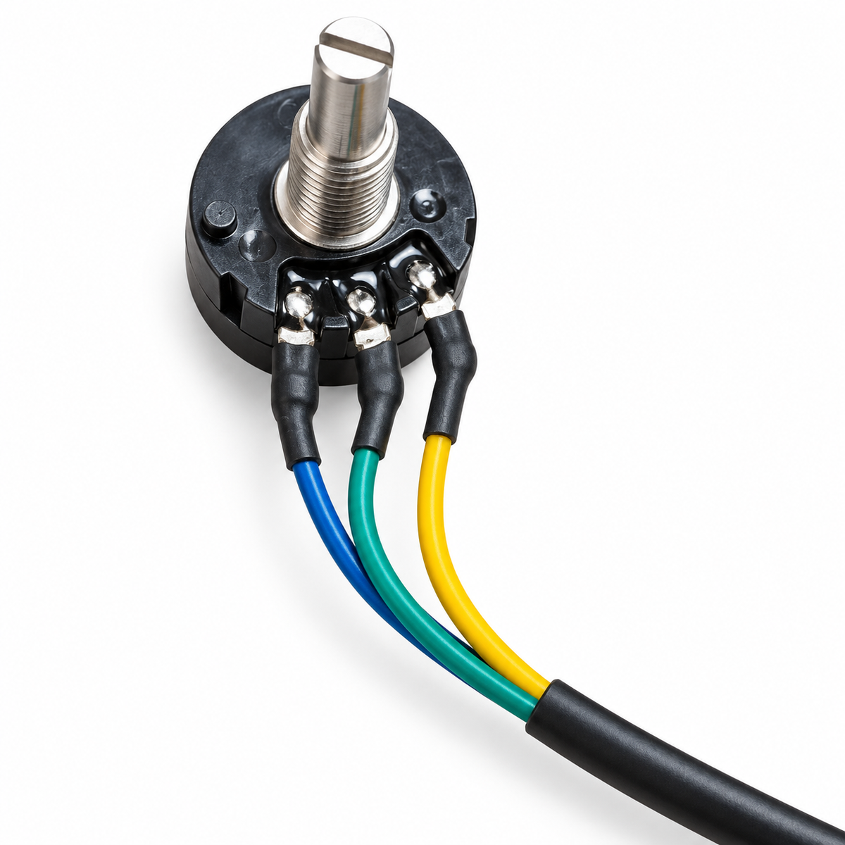 Mobility Scooter Speed Control Potentiometer with Cable and 3-Pin Connector for YL-985s, YL-985a, X5, X8, YL-986