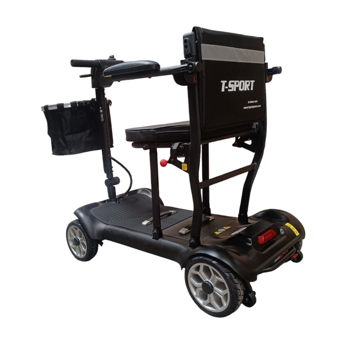 YL-985 Folding Mobility Scooter Great for Boot, Travel, Removeable Li-ion Battery 12 mile range