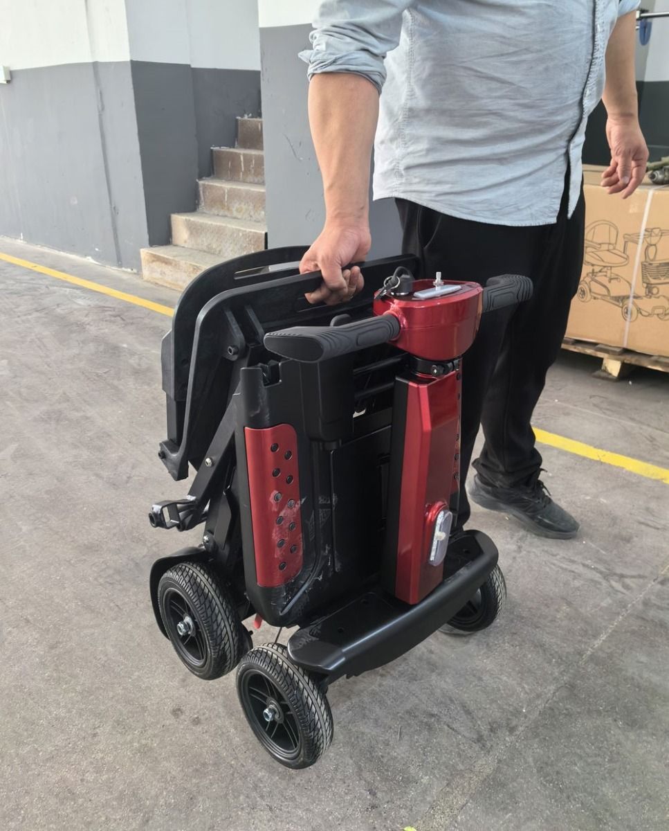 X5 Auto Folding Mobility Scooter With Removable Battery 24kg, 12 Mile Range